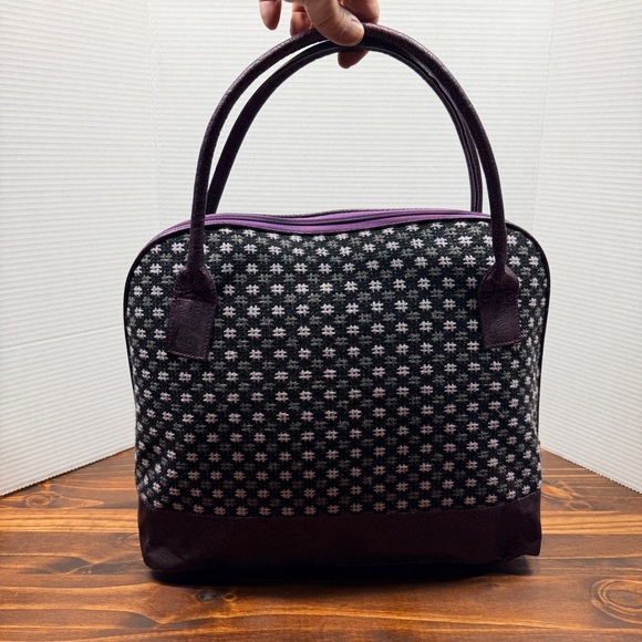 Taylor Swift Wonderstruck Weekender Bag (Tote/Duffle) Purple Black White - Picture 2 of 12